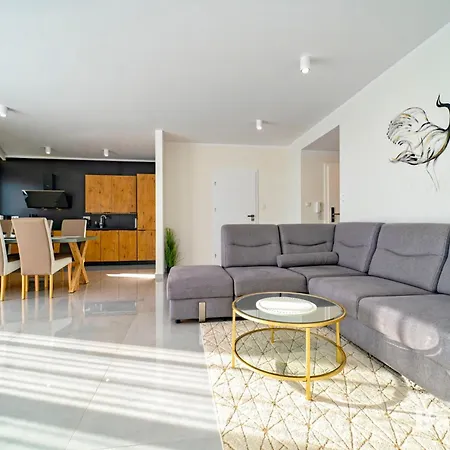 Apartamenty Balticon Westin House -Luksusowy 70M2 , Basen Pool, Sauna, Parking Inklusive * Kolobrzeg