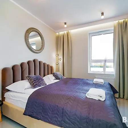 Balticon Westin House -luksusowy 70m2 , Basen Pool, Sauna, Parking Inklusive Lägenhetshotell