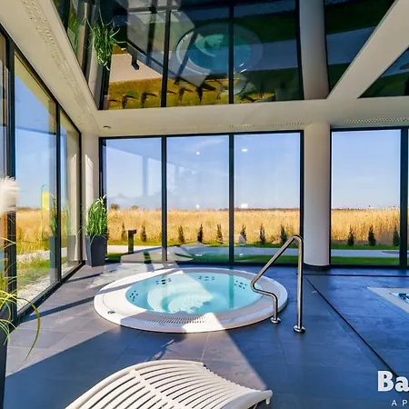Apartahotel Balticon Westin House -luksusowy 70m2 , Basen Pool, Sauna, Parking Inklusive Kołobrzeg