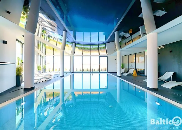 Balticon Westin House -luksusowy 70m2 , Basen Pool, Sauna, Parking Inklusive Kolobrzeg