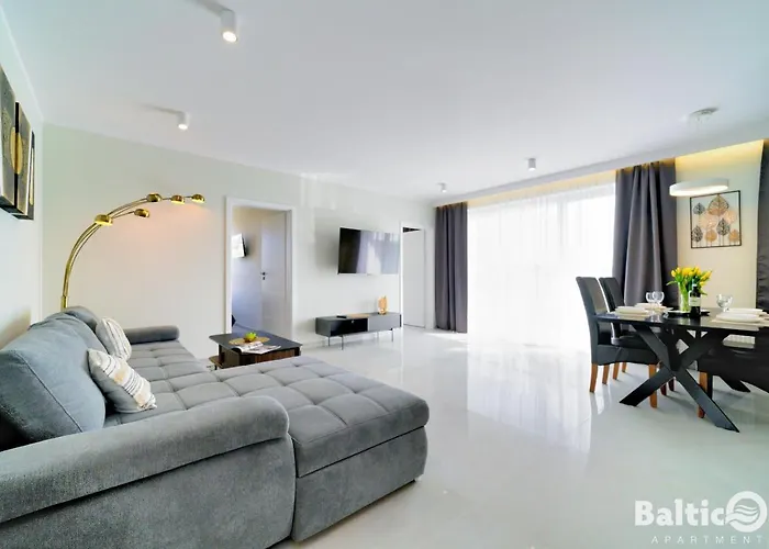 Balticon Westin House -luksusowy 70m2 , Basen Pool, Sauna, Parking Inklusive Aparthotel Kolobrzeg