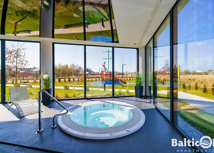 Balticon Westin House -luksusowy 70m2 , Basen Pool, Sauna, Parking Inklusive Kolobrzeg